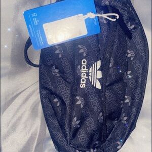 Adidas Navy Blue Waist Bag